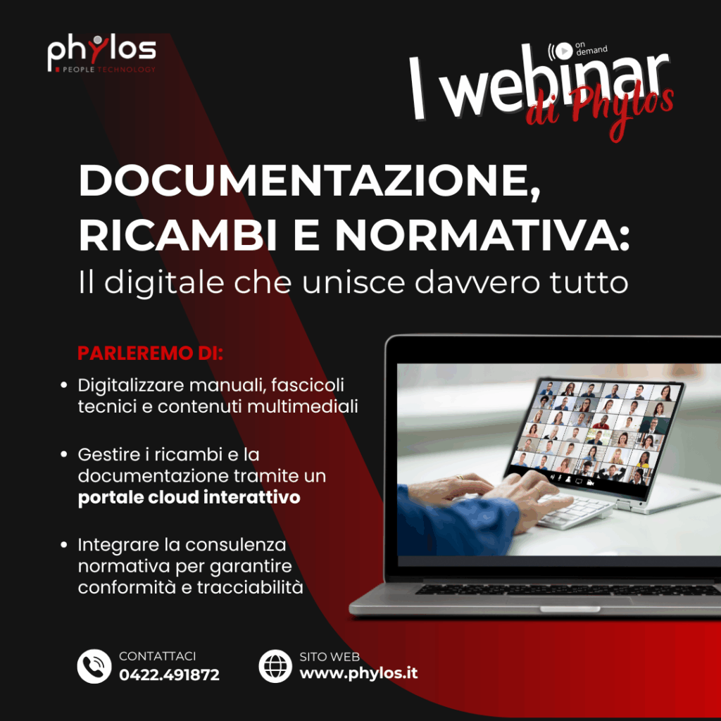 DOCUMENTAZIONE, RICAMBI E NORMATIVA: Il digitale che unisce davvero tutto